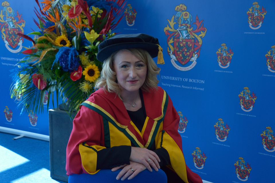 MP Rebecca Long-Bailey receives Honorary Doctorate from University