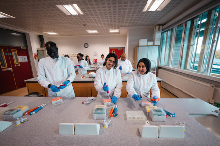 Bolton biomedical engineering students 