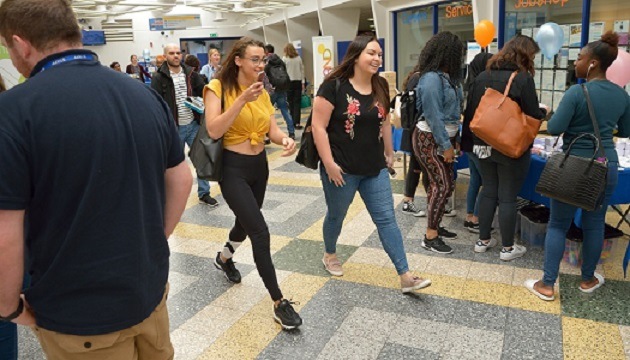 Walking Through the Mall