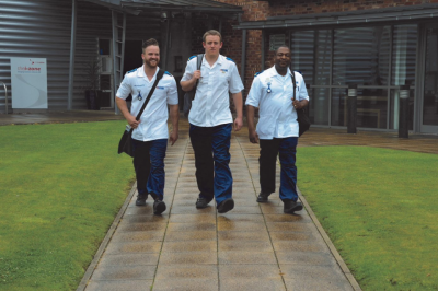 male nursing students at Bolton