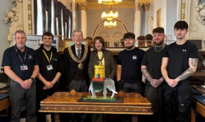 Alliance Learning apprentices showcase their skills after special request from the mayor