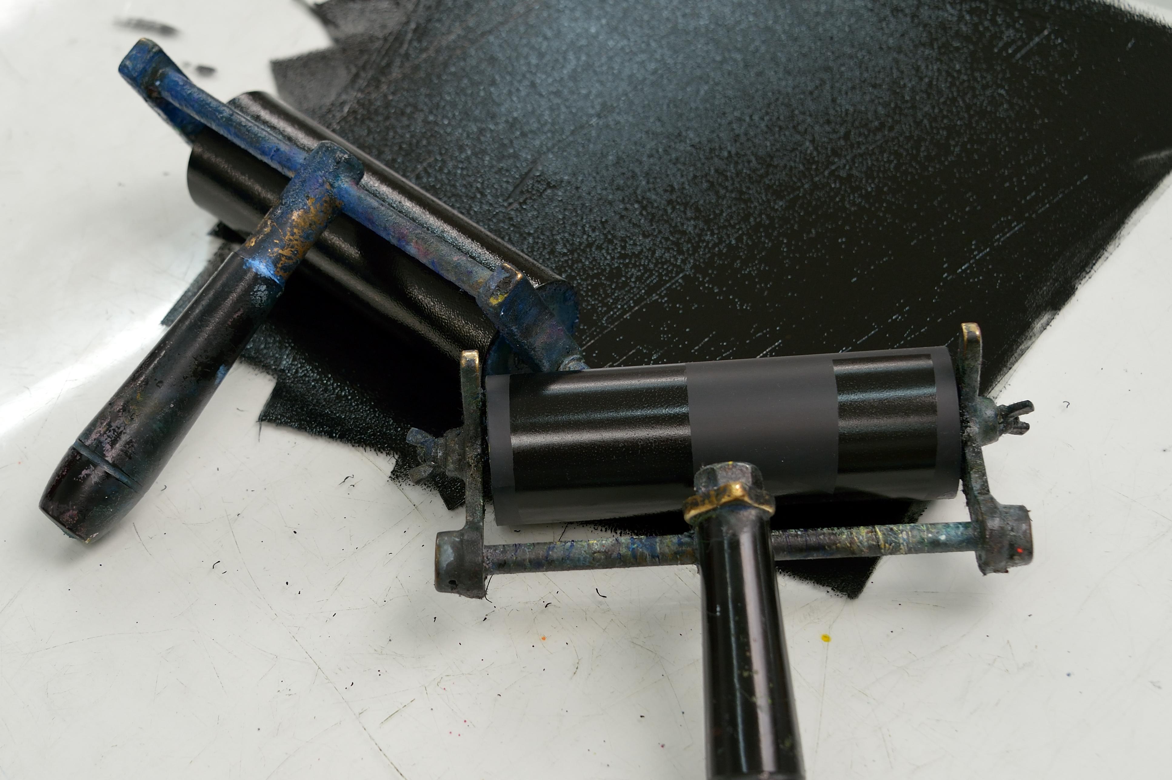 From the University of Bolton, print rollers