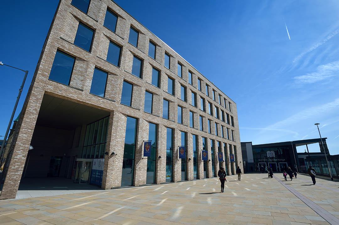 A view of the Institute of Management Greater Manchester (Bolton Central building)