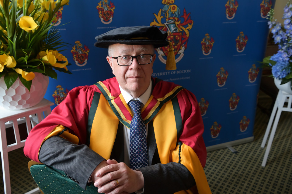 Proud University of Bolton graduates celebrate as week of degree ceremonies gets under way at town hall