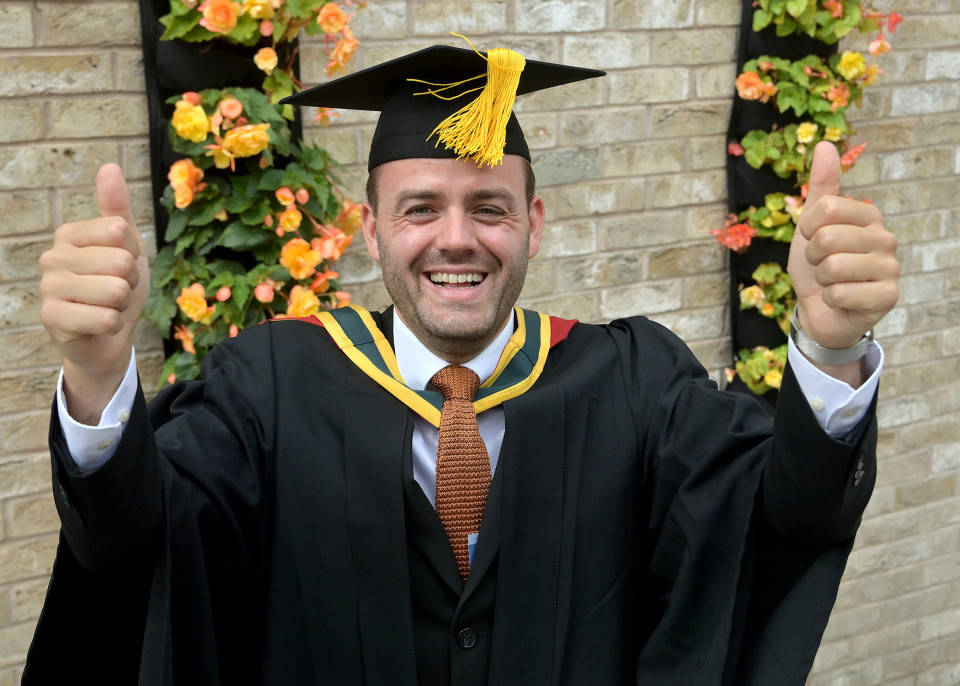 ‘Outstanding’ secondary head receives honorary doctorate from University of Greater Manchester