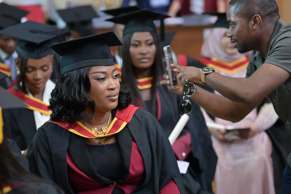 University of Greater Manchester research students celebrate their success with grand graduation at Bolton Parish Church