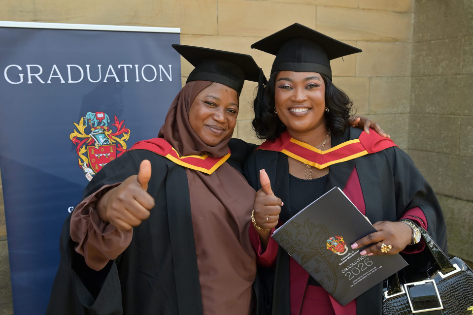 University of Greater Manchester research students celebrate their success with grand graduation at Bolton Parish Church