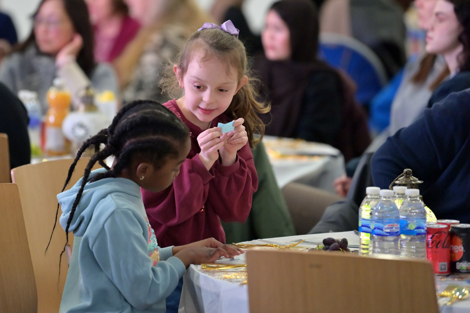 Guests enjoy multi-faith Iftar dinner hosted by the University of Greater Manchester
