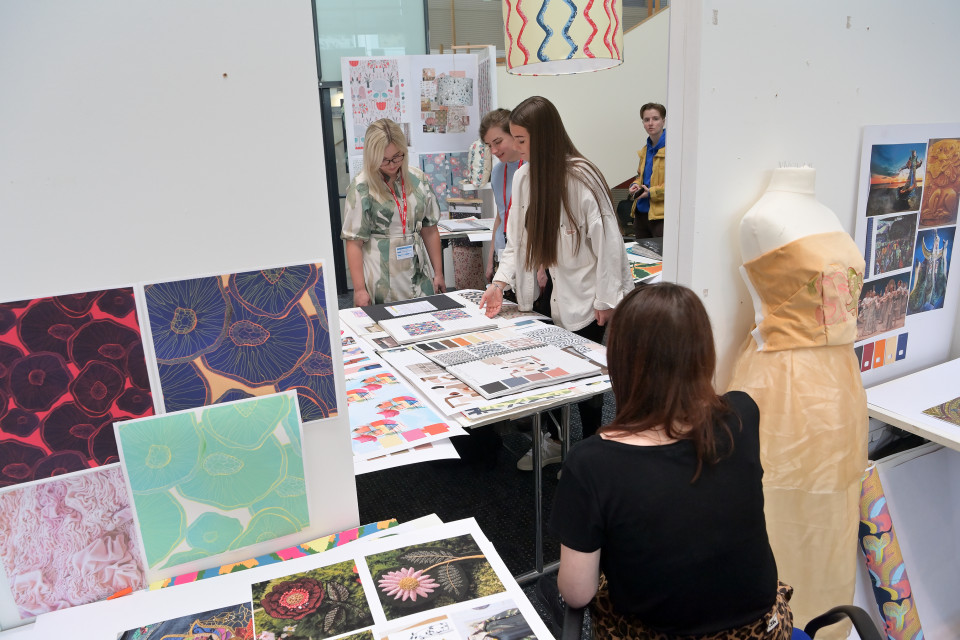 University of Bolton textile students’ grand designs to help company celebrate its 100th birthday