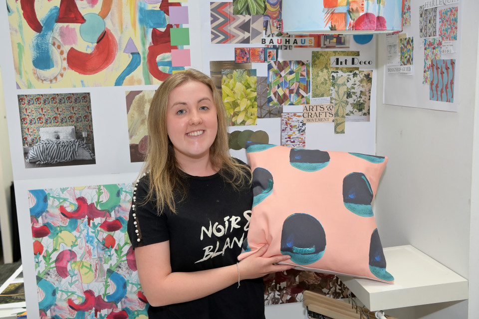 University of Bolton textile students’ grand designs to help company celebrate its 100th birthday