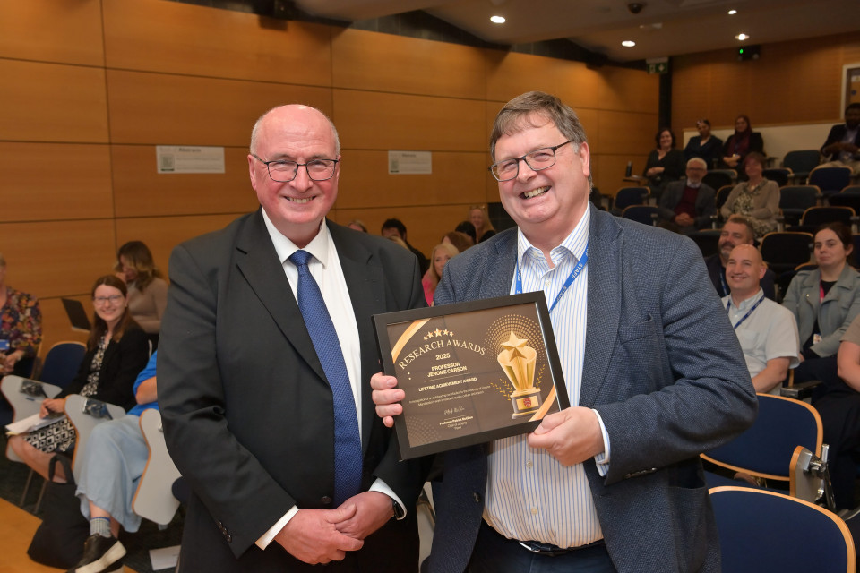 University of Greater Manchester professor ‘honoured’ after receiving lifetime achievement award for research