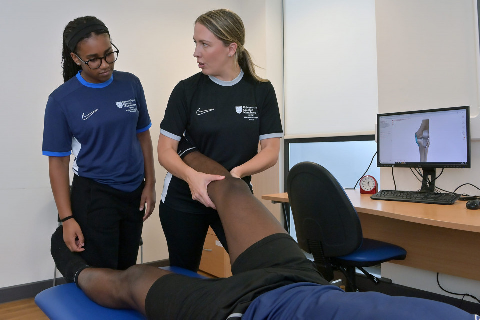 University of Greater Manchester sport rehabilitation programmes top in UK for teaching in National Student Survey