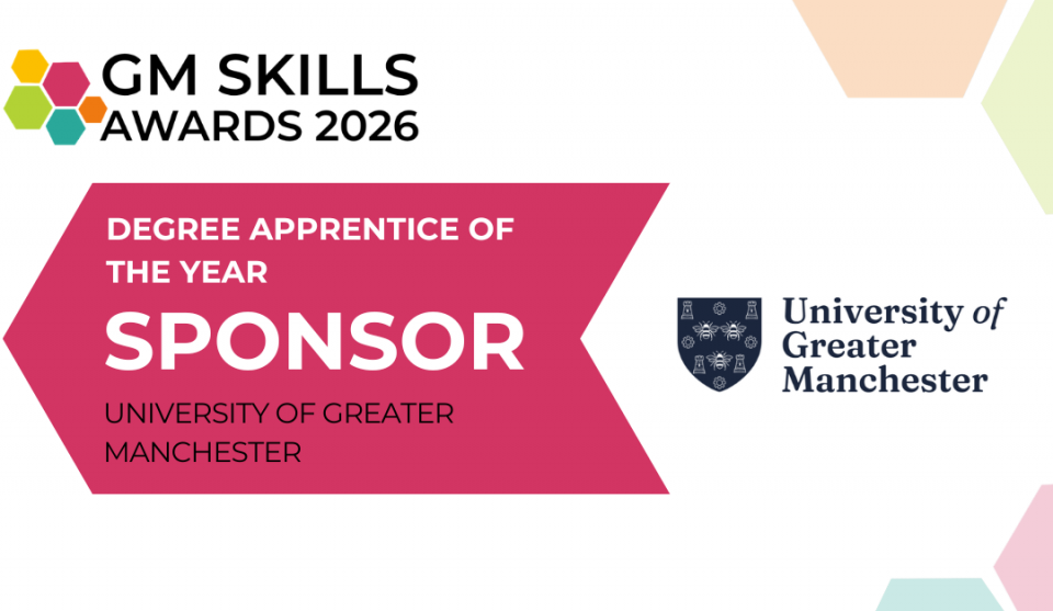University of Greater Manchester sponsors category at GM Skills Awards 2026