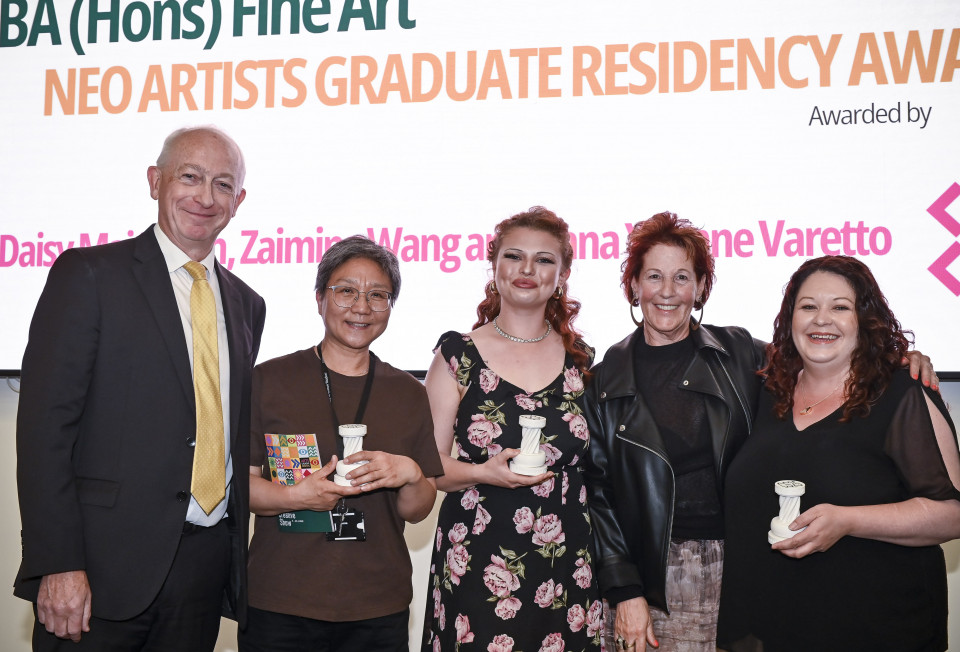 University of Greater Manchester students celebrate awards evening at Creative Arts Show launch